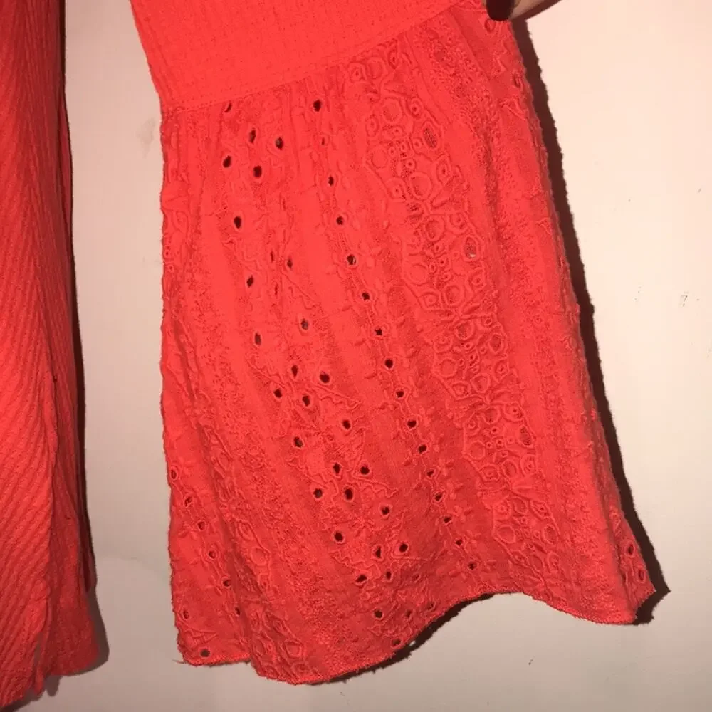 FREE PEOPLE BELL SLEVEE BLOUSE WOMENS SIZE M